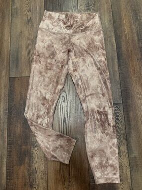 Lululemon Align High Rise Diamond Dye Misty Shell Cacao Leggings